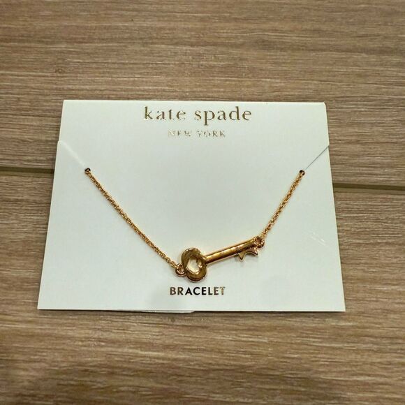Kate Spade Gold Key Bracelet - Picture 1 of 4